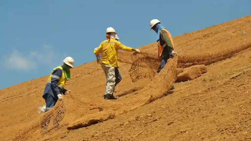 Cocomesh Bantu Reboisasi di Daerah Tandus