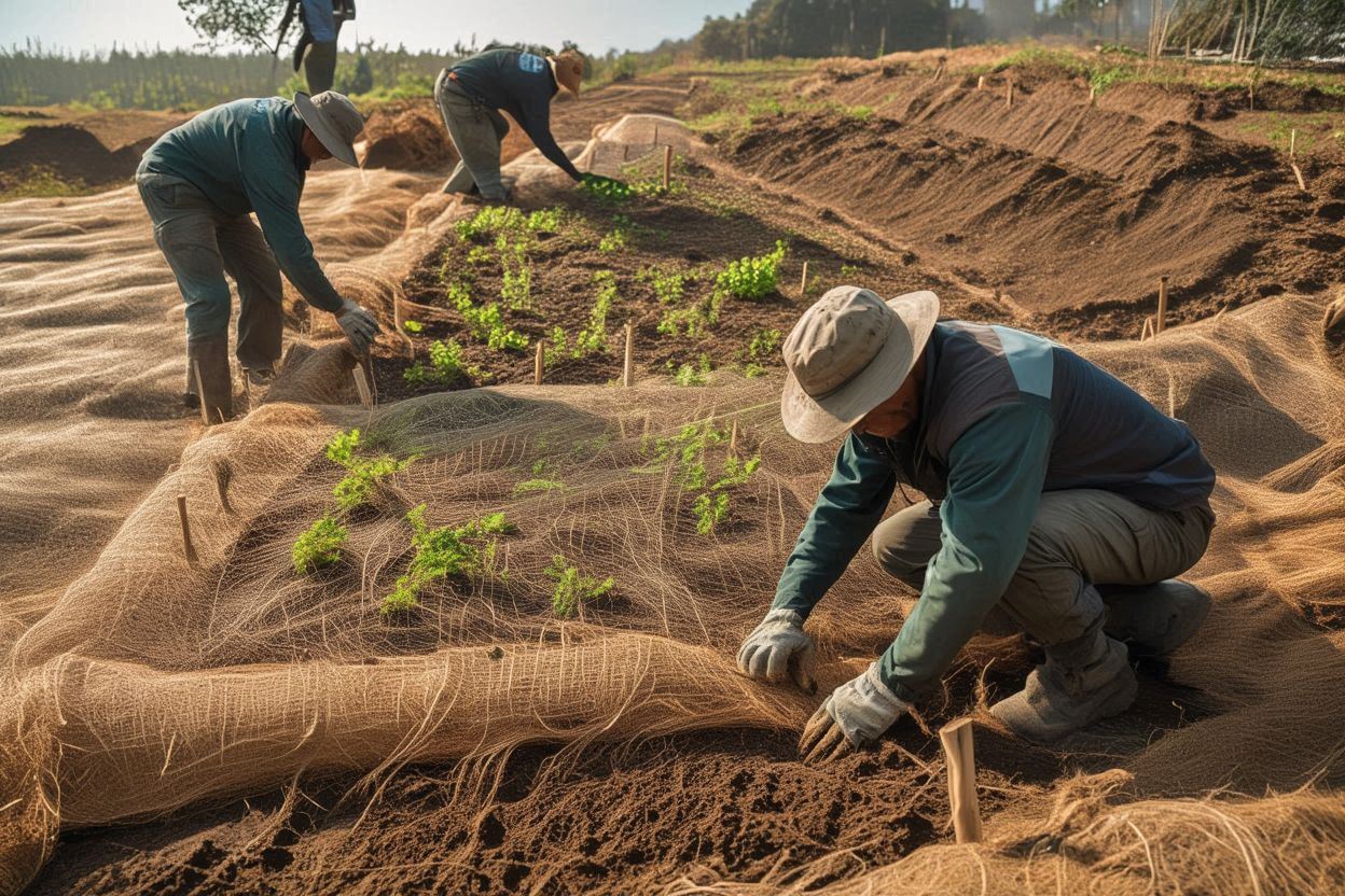 cara perawatan cocomesh lapangan