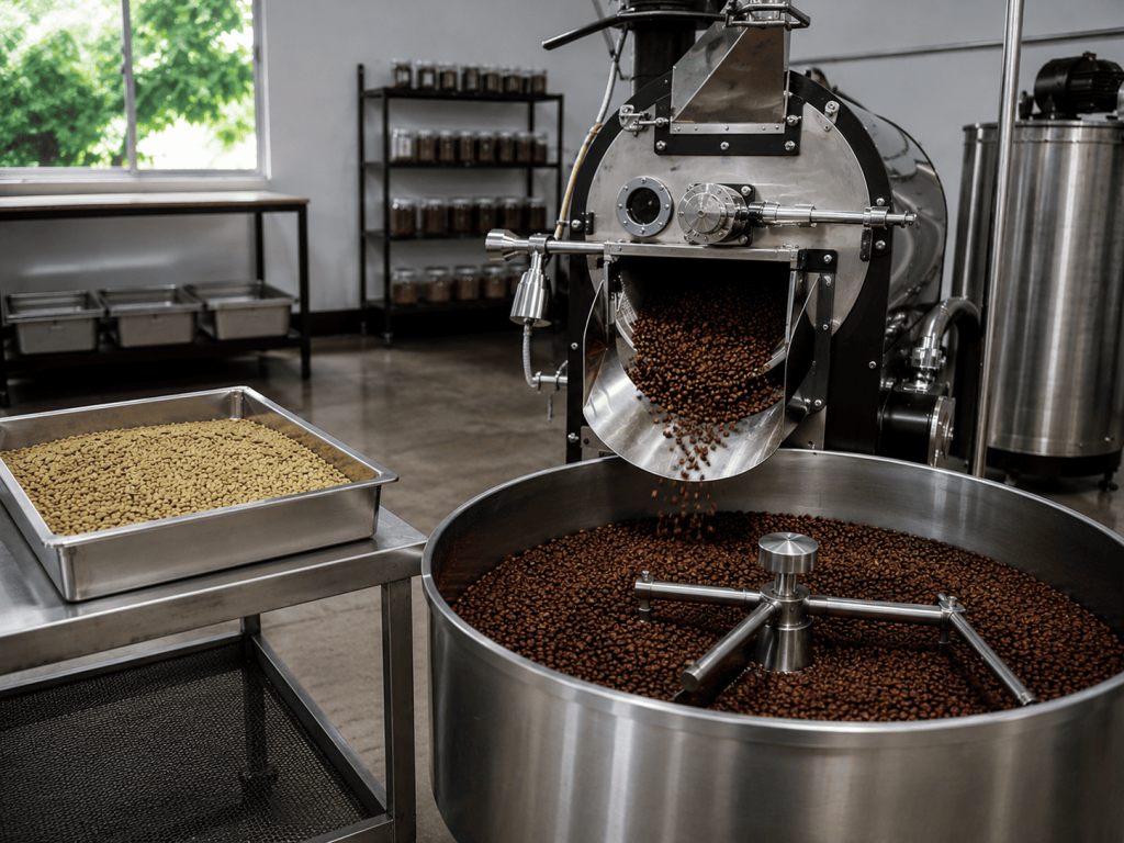 Cara Menyangrai Kopi untuk Usaha agar Hasilnya Konsisten