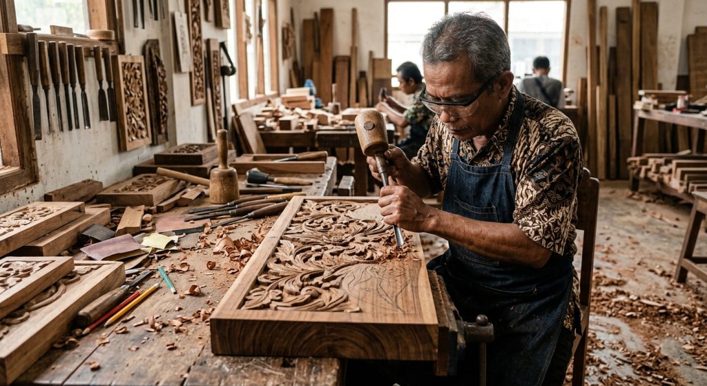 Cara Membuat Ornamen Kayu dengan Hasil Rapi