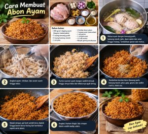 Cara Membuat Abon Ayam