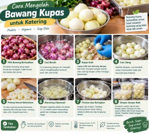 Cara Mengolah Bawang Kupas Untuk Katering