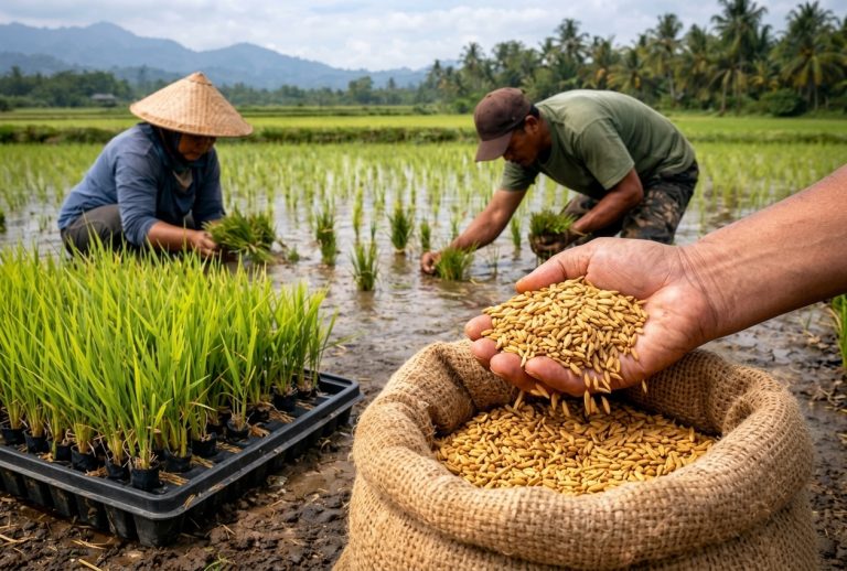 Bibit Padi untuk Rice Transplanter yang Berkualitas